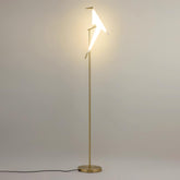 Paper Crane Bird Floor Lamp